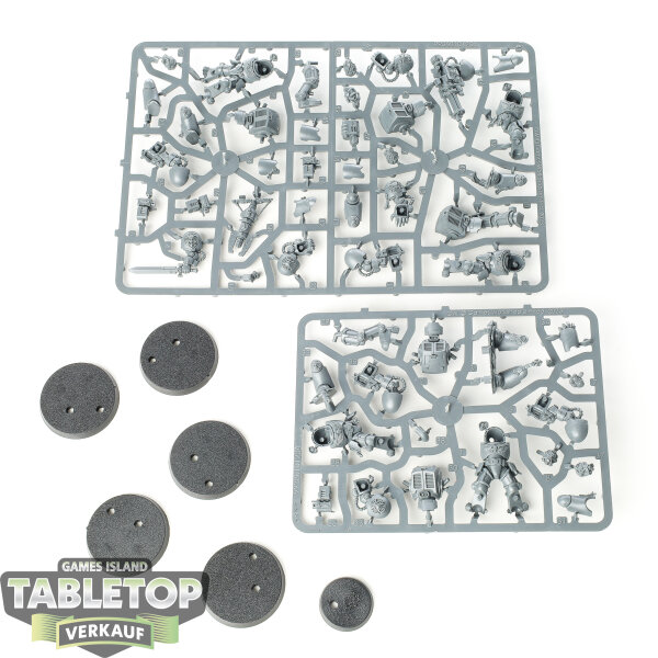 Space Marines - 5 x Terminator Squad - im Gussrahmen