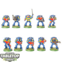 Space Marines - 10x Tactical Squad klassisch - bemalt
