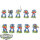 Space Marines - 10x Tactical Squad klassisch - bemalt