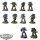 Dark Angels - 10x Intercessor Squad - teilweise bemalt
