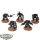 Dark Angels - 5x Deathwing Terminators - grundiert