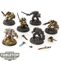 Grey Knights - 6x Terminator Squad klassisch - bemalt