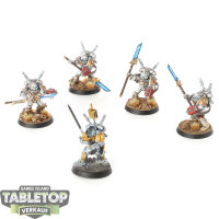 Grey Knights - 5x Grey Knights Interceptor Squad - bemalt