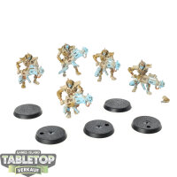 Necrons - 5 Immortals - teilweise bemalt
