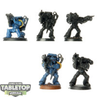 Space Marines - 5x Devastator Squad klassisch - teilweise...