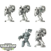 Space Marines - 5x Devastator Squad klassisch - teilweise...