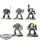 Dark Angels - 5x Terminators klassisch - teilweise bemalt