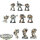 Space Marines - 10x Tactical Marines klassisch - bemalt