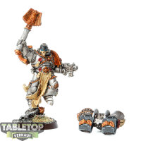 Space Marines - Chaplain With Jump Pack klassisch - bemalt