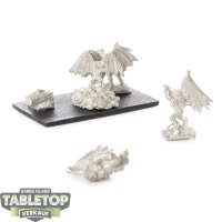 Miniaturen - Warmaster Chaos Harpies - unbemalt