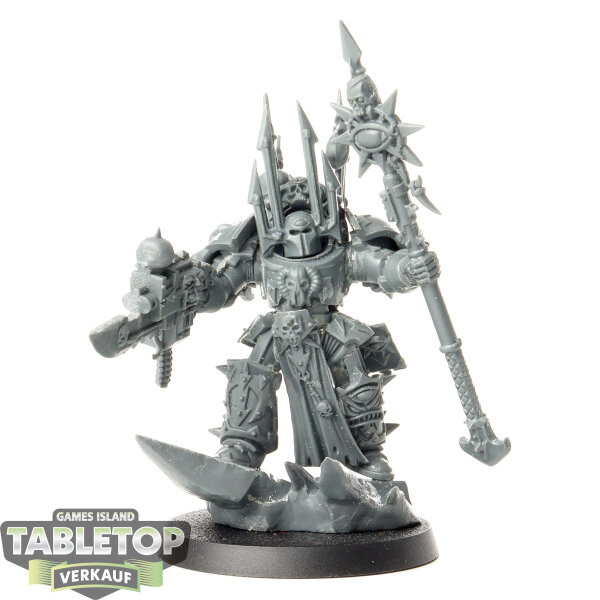 Chaos Space Marines - Sorcerer Lord in Terminator Armour - unbemalt
