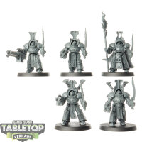 Thousand Sons - 5x Scarab Occult Terminators - unbemalt