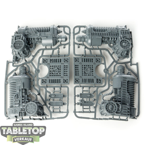 Gelände - 2x Sector Mechanicus Thermic Plasma Regulator - im Gussrahmen