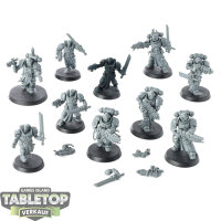 Black Templars - 10 Primaris Crusader Squad - unbemalt