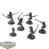 Aeldari - 5x Howling Banshees - grundiert