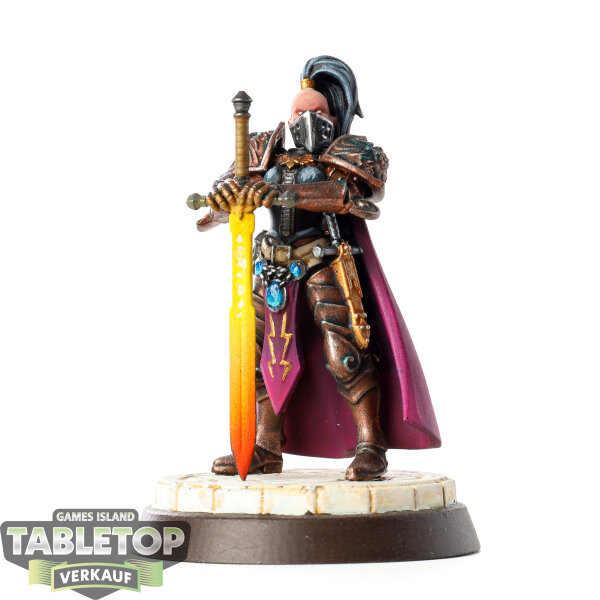 Adeptus Custodes - 1x Talon of the Emperor: Aleya - bemalt