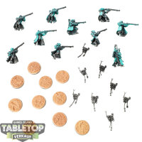 Adeptus Mechanicus - 10x Skitarii Rangers - teilweise bemalt