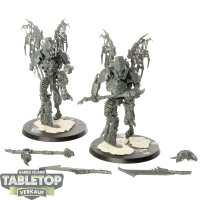 Ossiarch Bonereapers - 2x Morghast Archai - unbemalt