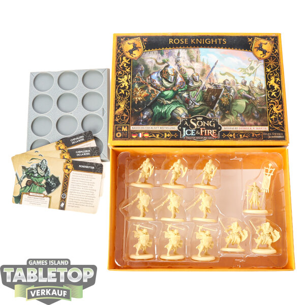 Baratheon - 12 Rose Knights - unbemalt