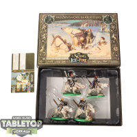 Freies Volk - 4 Frozen Shore Bear Riders - teilweise bemalt