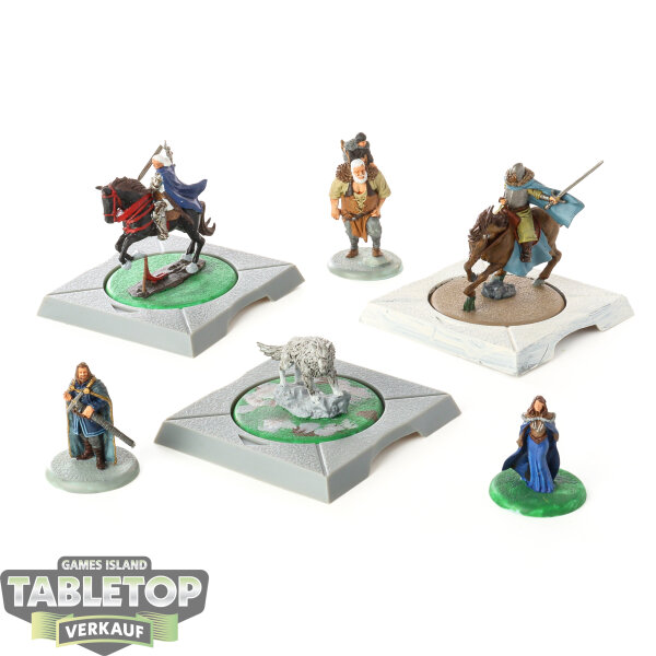 Stark - 6 Heroes - teilweise bemalt