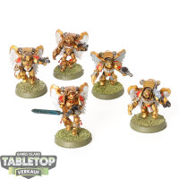 Blood Angels - 5x Sanguinary Guard klassisch - bemalt