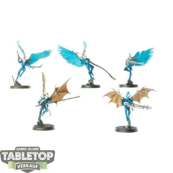 Drukhari - 5 Scourges - bemalt