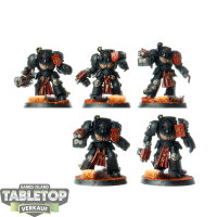 Black Templars - 5 Terminator Squad - bemalt