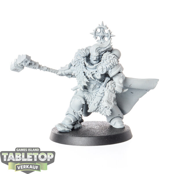 Space Wolves - Wolf Guard Batlle Leader - grundiert