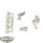 Miniaturen - 8x Wolves Space Knights Shopulder Pads - Bitz