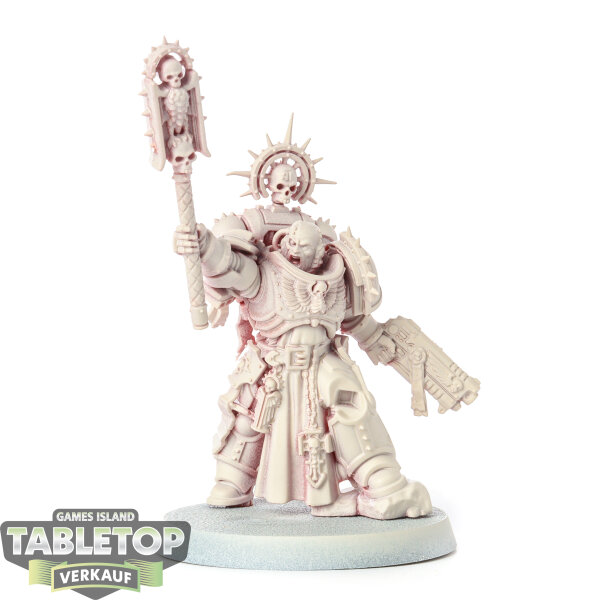 Space Marines - Chaplain - teilweise bemalt