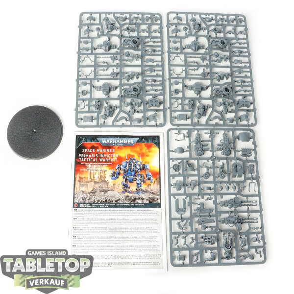 Space Marines - Invictor Tactical Warsuit - im Gussrahmen