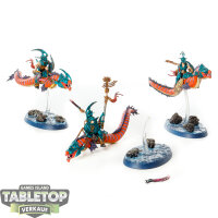 Idoneth Deepkin - 3x Akhelian Ishlaen Guard - unbemalt