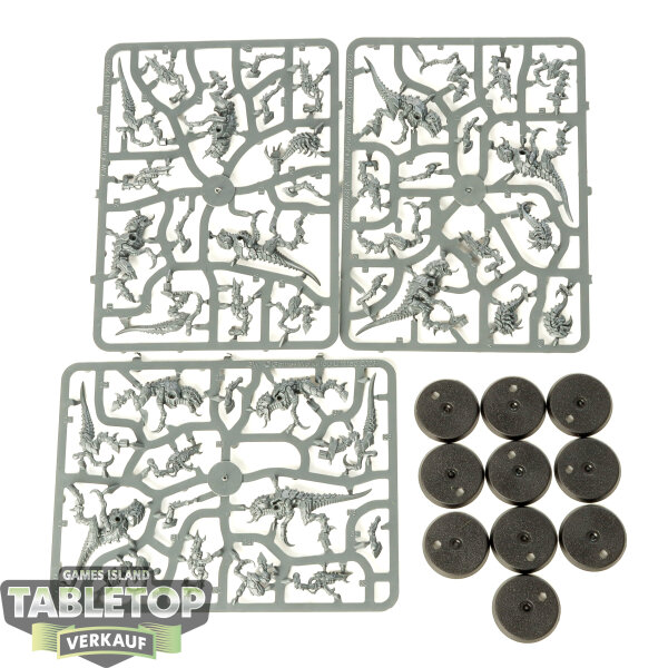 Tyraniden - 10x Termagants - im Gussrahmen