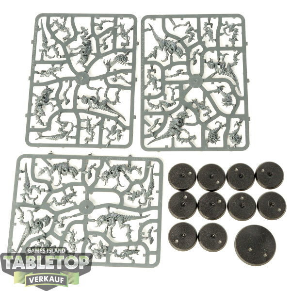 Tyraniden - 10x Termagants - im Gussrahmen