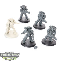 Deathwatch - 5 Heavy Intercessor Squad - teilweise bemalt