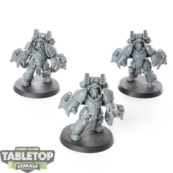 Deathwatch - 3 Aggressor Squad - unbemalt