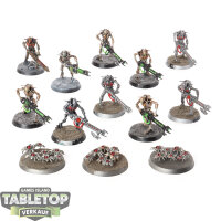 Necrons - 10 x Necron Warriors - bemalt