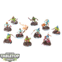 Flesh-eater Courts - 10 x Cryptguard - bemalt