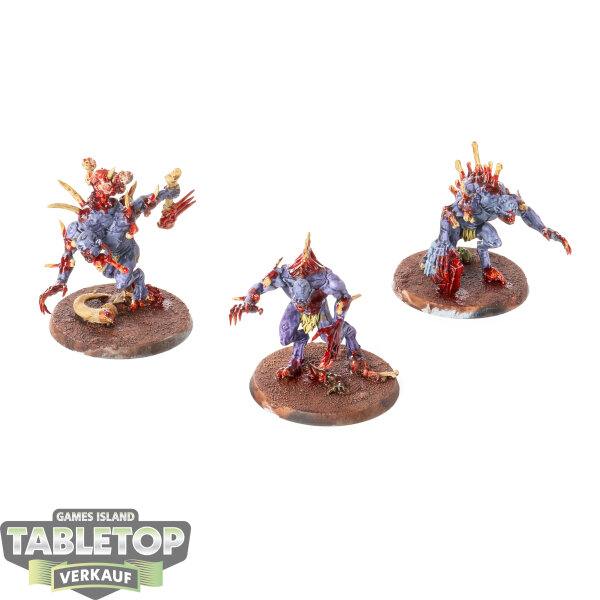Flesh-eater Courts - 3 x Crypt Horrors - bemalt