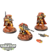 Imperial Fists - 3 x Eliminators - bemalt