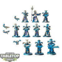 Thousand Sons - 10x Rubric Marines - teilweise bemalt