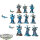 Thousand Sons - 10x Rubric Marines - teilweise bemalt