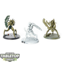 Necrons - 3x Skorpekh Detroyers - teilweise bemalt