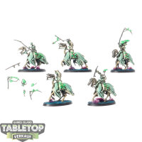 Nighthaunt - 5x Hexwraiths - bemalt