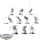 Nighthaunt - 10x Bladegheist Revenants - unbemalt