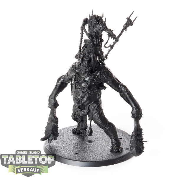 Orruk Warclans - Breaka-boss on Mirebrute Troggoth - grundiert