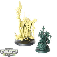 Orruk Warclans - Swampcalla Shaman with Pot-grot - grundiert