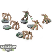 Miniaturen - 6 Wood Golem - bemalt
