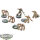 Miniaturen - 6 Wood Golem - bemalt